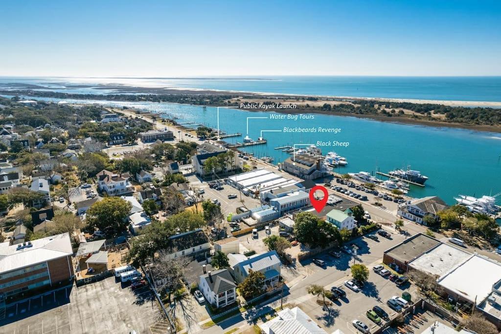 Why Knot Getaway…Rooftop With Waterview! Unit F Beaufort Dış mekan fotoğraf